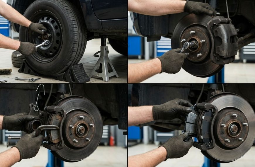 Jak prawidłowo wymieniać klocki hamulcowe? Krok po kroku