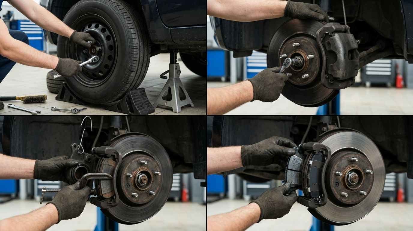 Jak prawidłowo wymieniać klocki hamulcowe? Krok po kroku