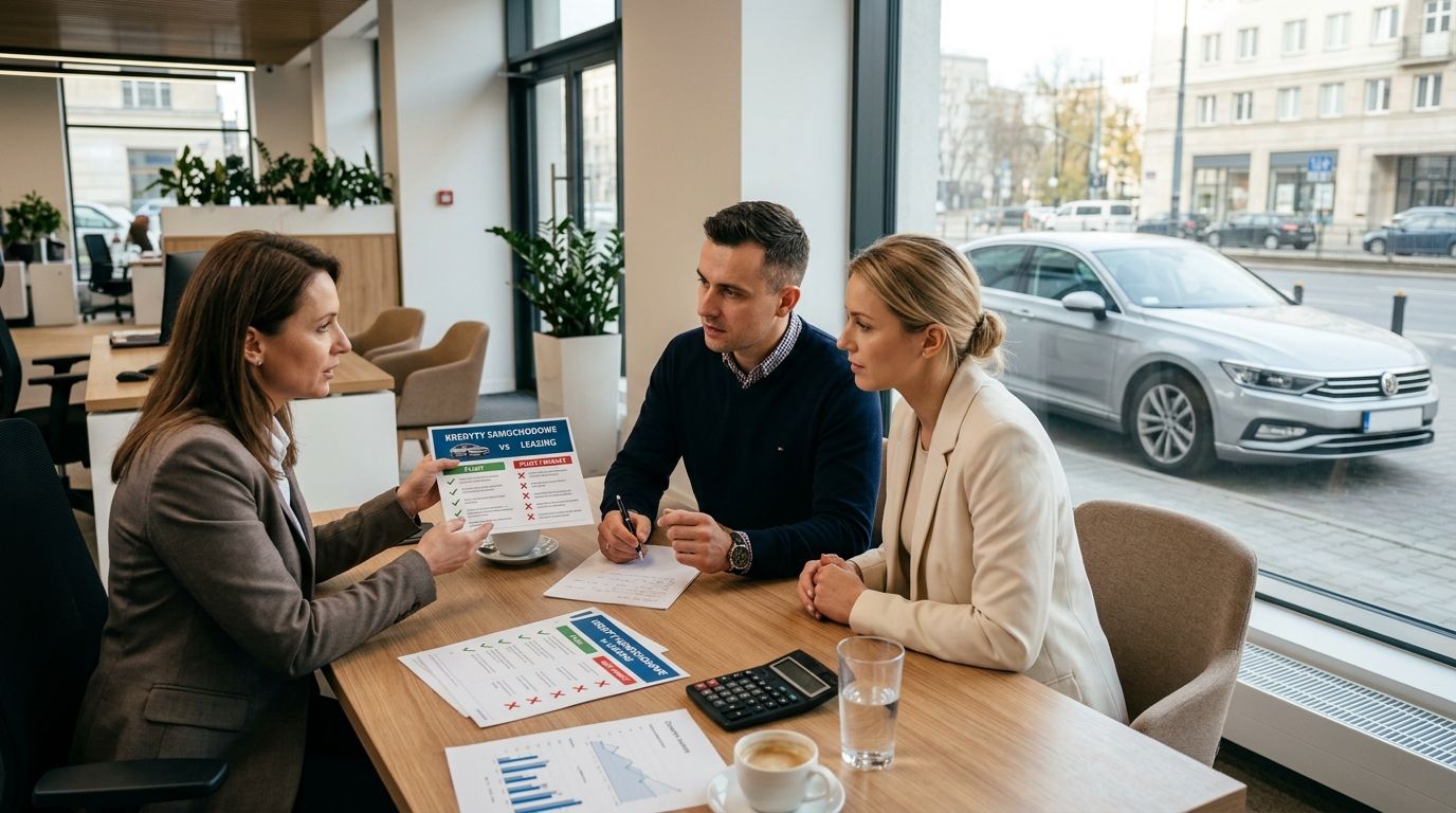 Plusy i minusy kredytowania zakupu auta