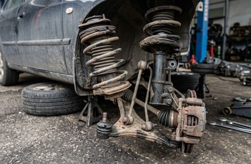 Objawy zużytego zawieszenia: Kiedy jechać do mechanika?