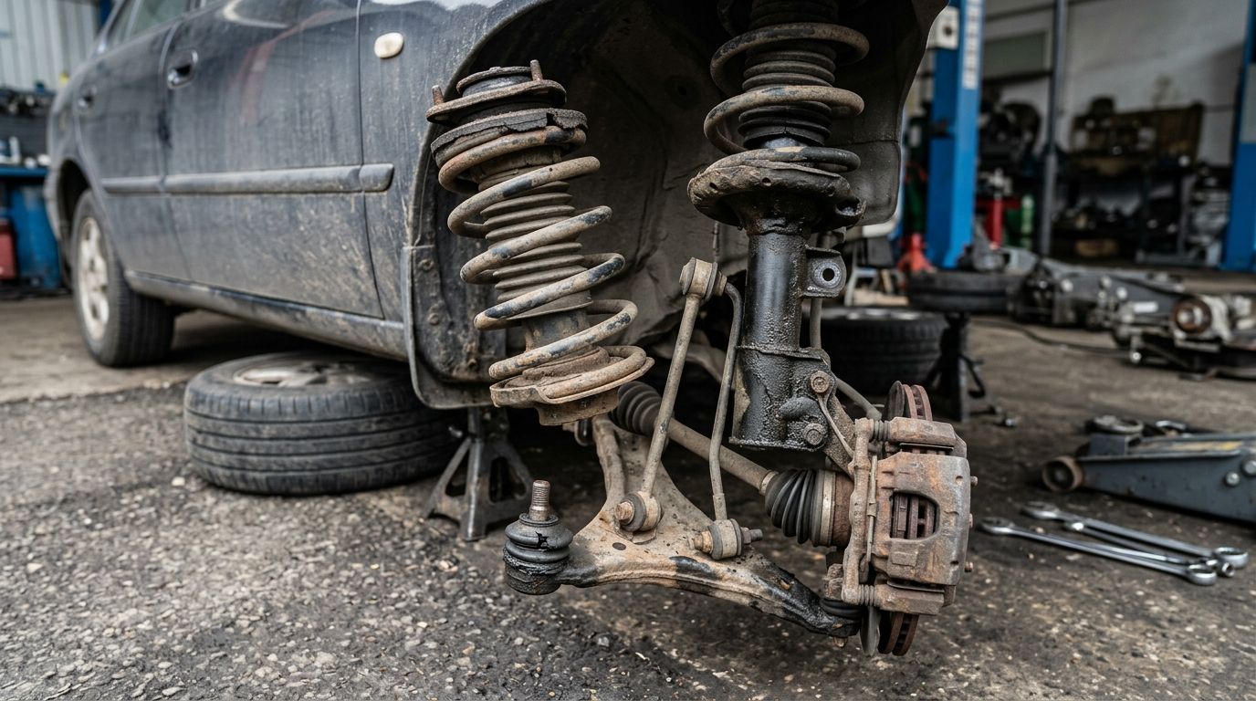 Objawy zużytego zawieszenia: Kiedy jechać do mechanika?
